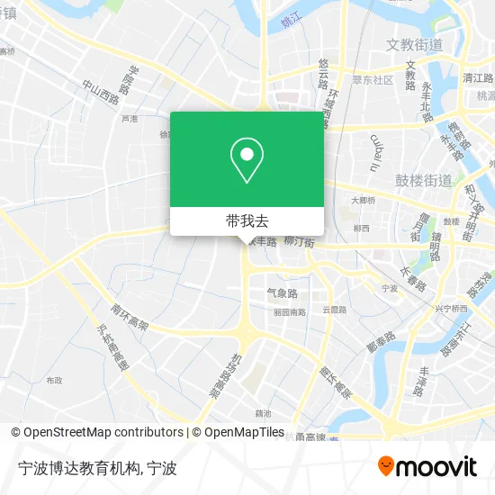 宁波博达教育机构地图