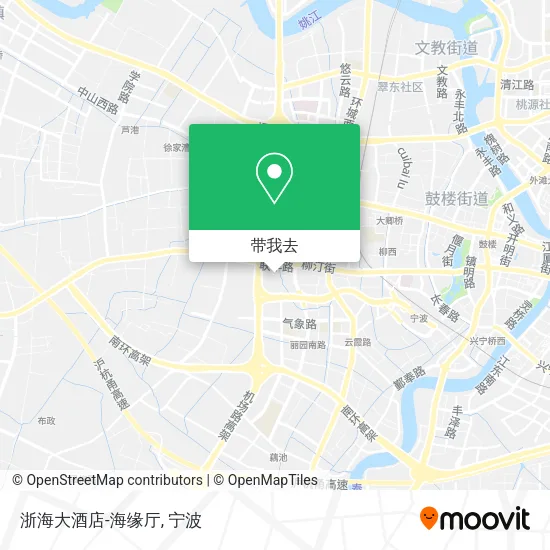 浙海大酒店-海缘厅地图