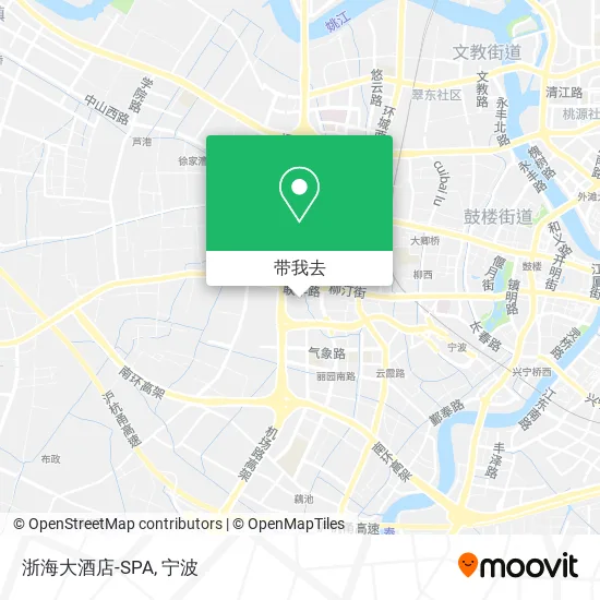 浙海大酒店-SPA地图