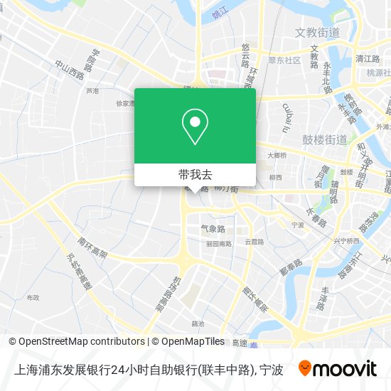 上海浦东发展银行24小时自助银行(联丰中路)地图