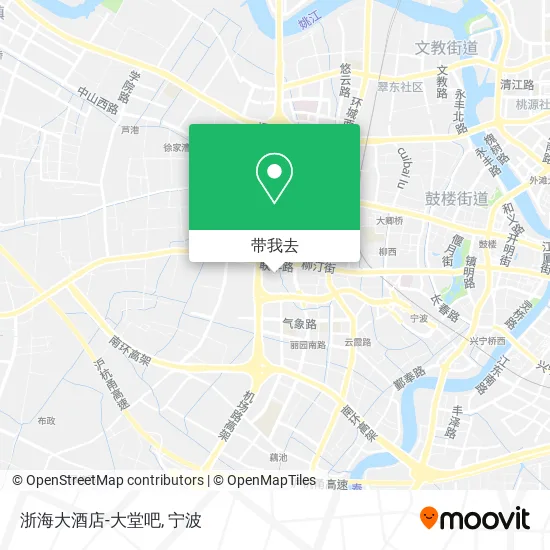 浙海大酒店-大堂吧地图