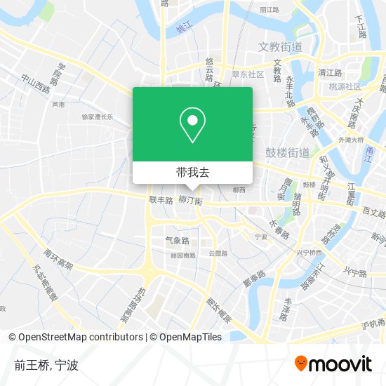 前王桥地图