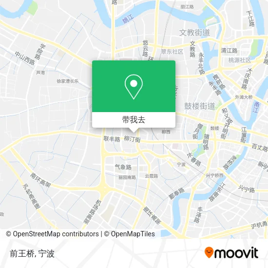 前王桥地图