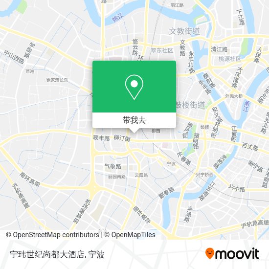 宁玮世纪尚都大酒店地图