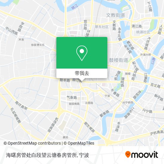 海曙房管处白段望云塘春房管所地图