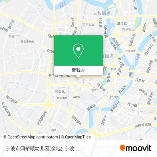宁波市闻裕顺幼儿园(金地)地图