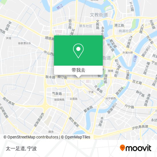 太一足道地图