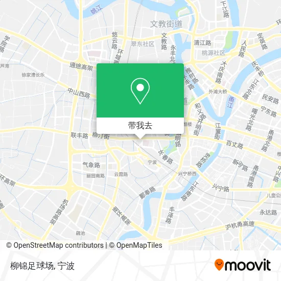 柳锦足球场地图