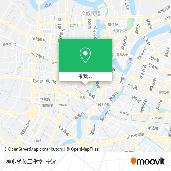 神剪烫染工作室地图