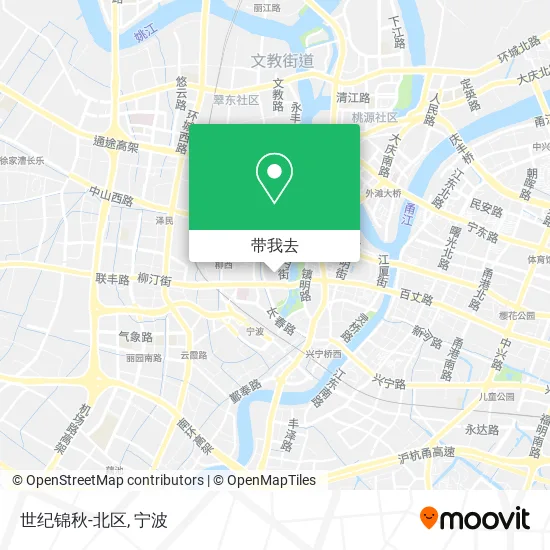 世纪锦秋-北区地图