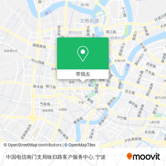 中国电信南门支局咏归路客户服务中心地图