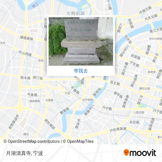 月湖清真寺地图