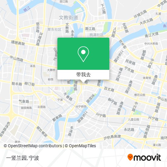 一竖兰园地图