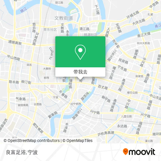 良富足浴地图
