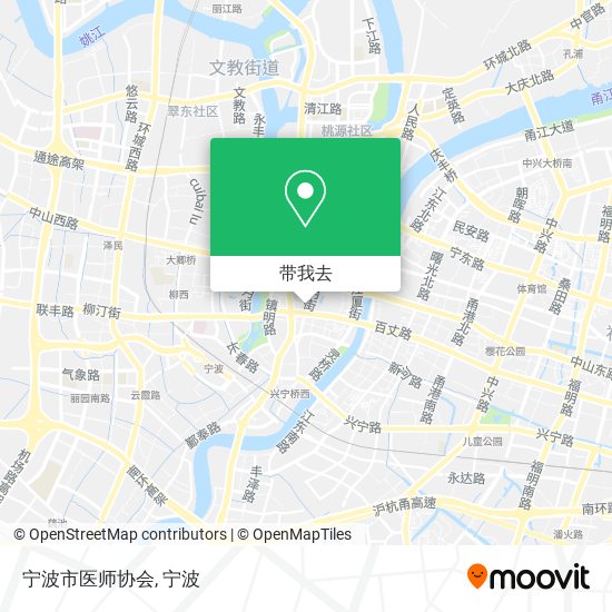 宁波市医师协会地图