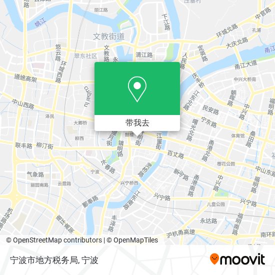 宁波市地方税务局地图