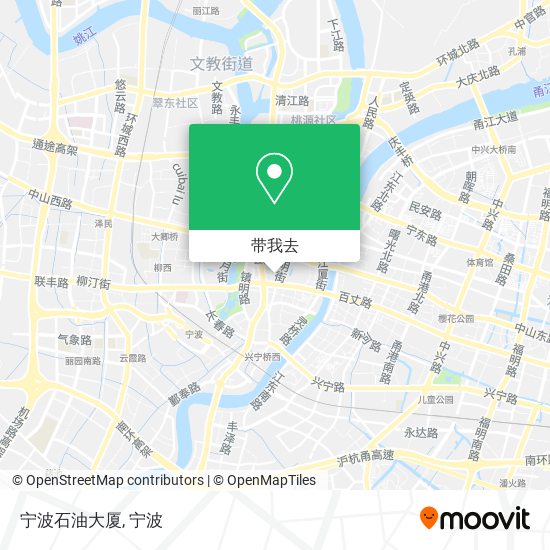 宁波石油大厦地图