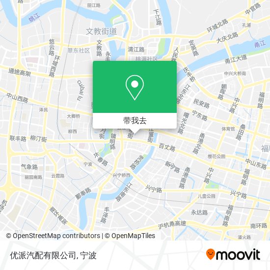 优派汽配有限公司地图