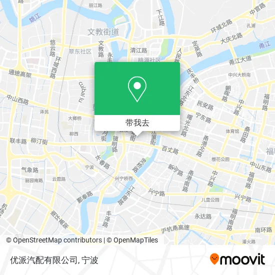 优派汽配有限公司地图