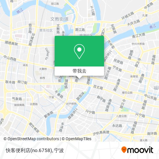 快客便利店(no.6758)地图