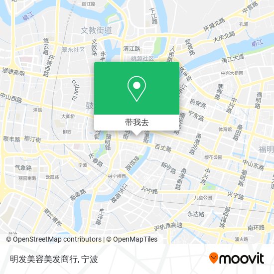明发美容美发商行地图