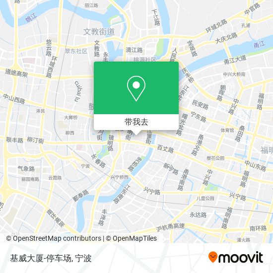 基威大厦-停车场地图