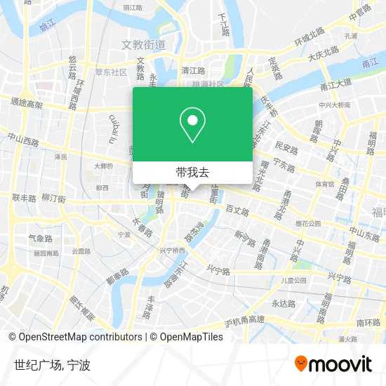 世纪广场地图