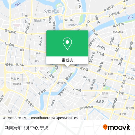 新园宾馆商务中心地图