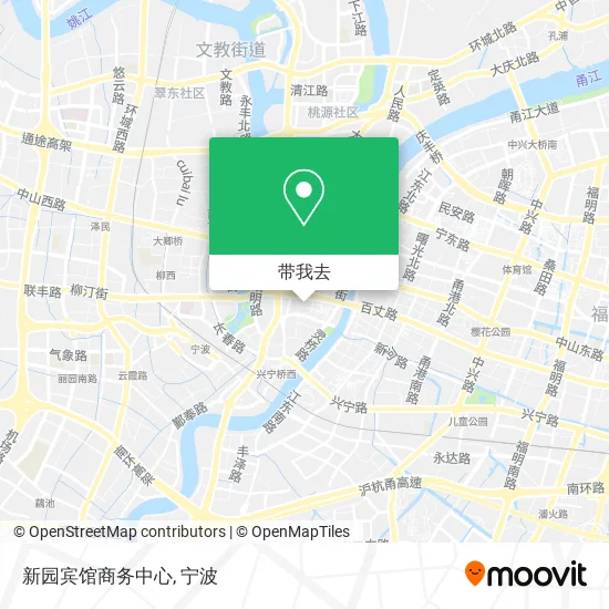 新园宾馆商务中心地图