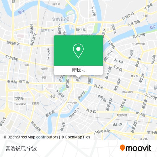 富浩饭店地图