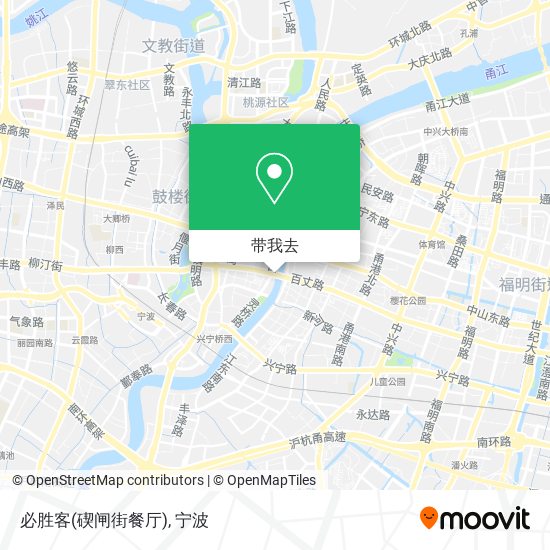 必胜客(碶闸街餐厅)地图