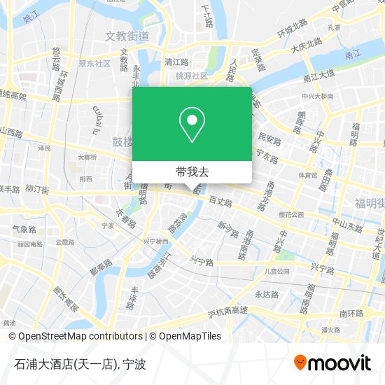 石浦大酒店(天一店)地图