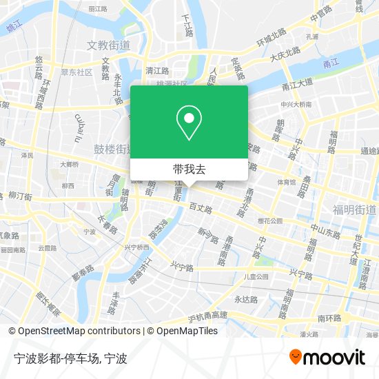 宁波影都-停车场地图
