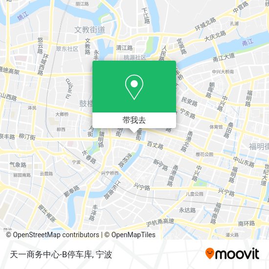 天一商务中心-B停车库地图