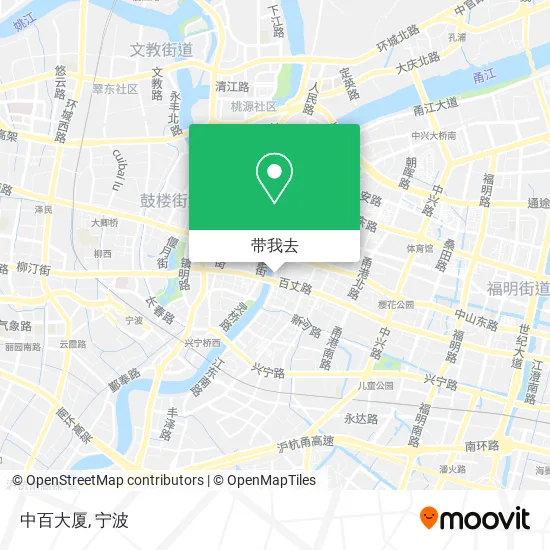 中百大厦地图