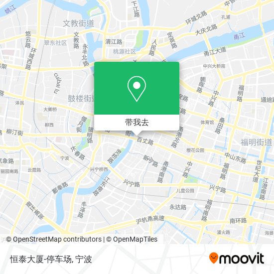 恒泰大厦-停车场地图