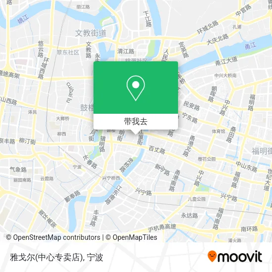雅戈尔(中心专卖店)地图