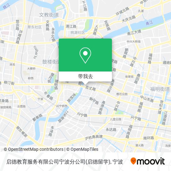 启德教育服务有限公司宁波分公司(启德留学)地图