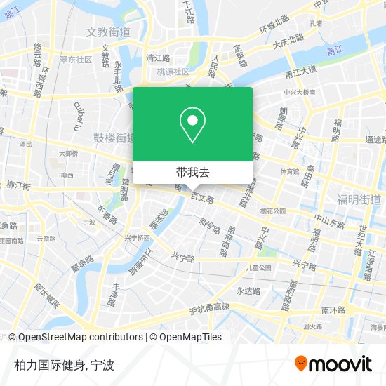 柏力国际健身地图