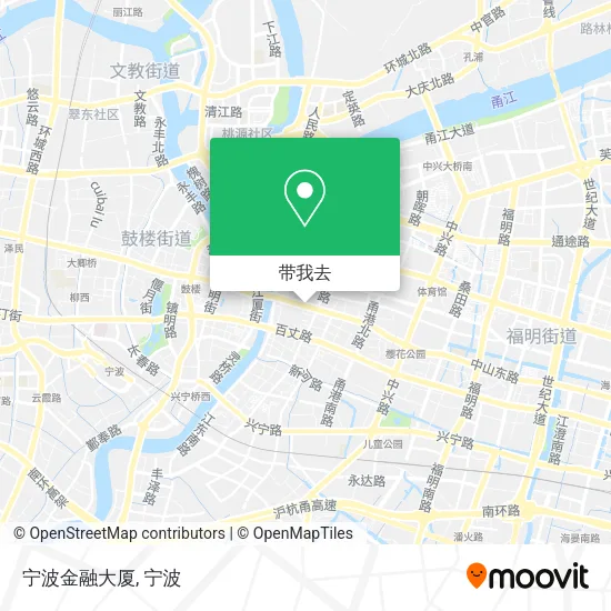 宁波金融大厦地图