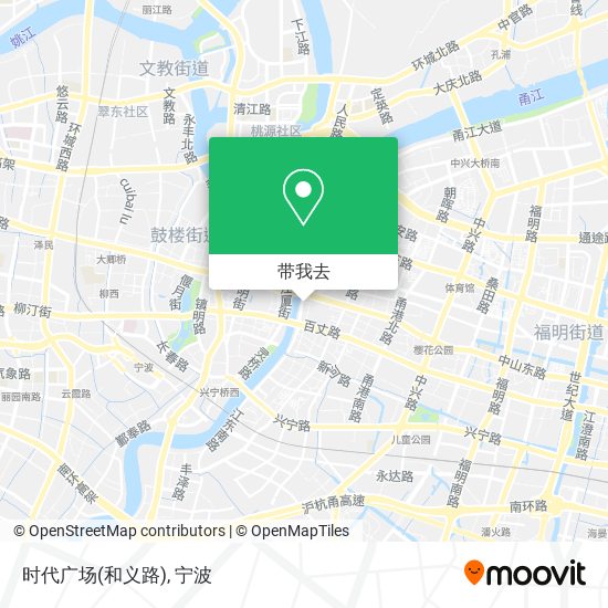 时代广场(和义路)地图