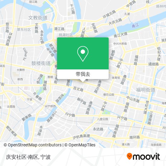 庆安社区-南区地图