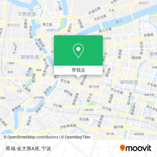 甬城-金大第A座地图