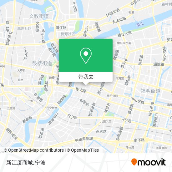 新江厦商城地图
