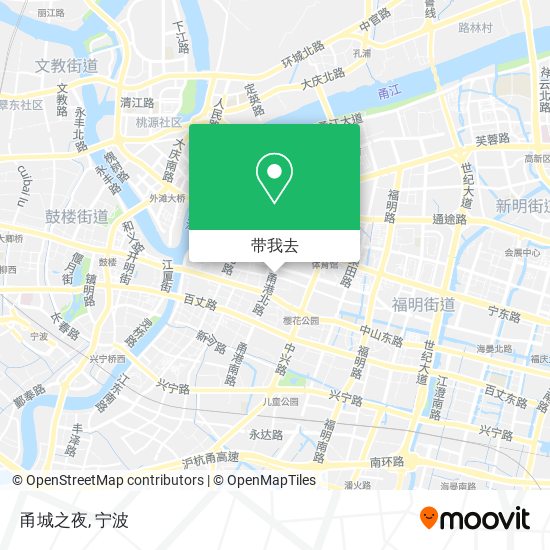 甬城之夜地图