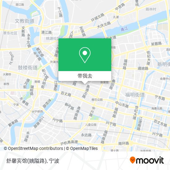 舒馨宾馆(姚隘路)地图