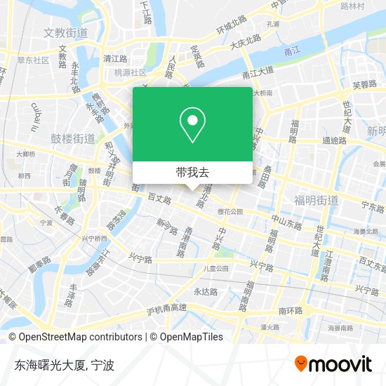 东海曙光大厦地图