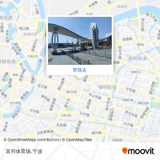 富邦体育场地图