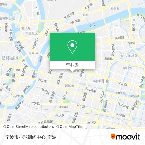 宁波市小球训练中心地图