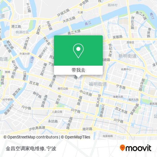 金昌空调家电维修地图